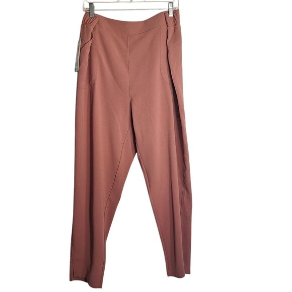 32 Degrees Womens Lightweight Twill Pant Pull On Comfort Athleisure Pink XL - Picture 1 of 6